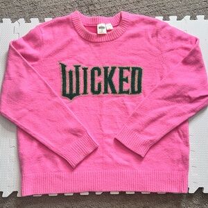 Wicked Pink Crew Neck Sweater